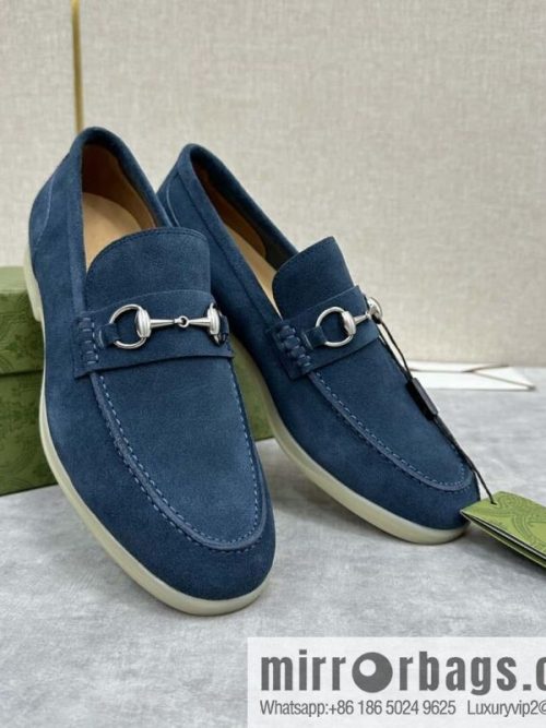 💋💍 G\'s new Gucc * Gu-Chi, horse buckle men\'s loafers, loafers
