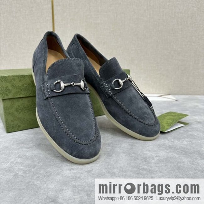 💋💍 G\'s new Gucc * Gu-Chi, horse buckle men\'s loafers, loafers