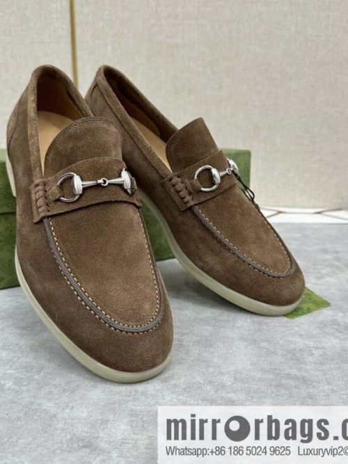 💋💍 G\'s new Gucc * Gu-Chi, horse buckle men\'s loafers, loafers