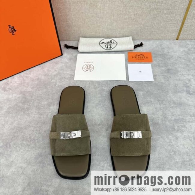 H new slippers Hermès * Herma-Shi, the latest Giulia men\'s sandals