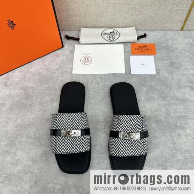 H new slippers Hermès * Herma-Shi, the latest Giulia men\'s sandals