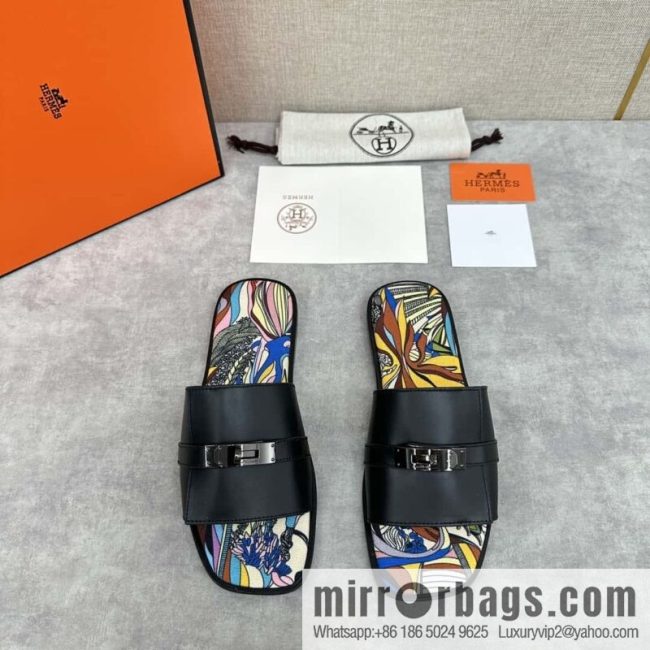 H new slippers Hermès * Herma-Shi, the latest Giulia men\'s sandals