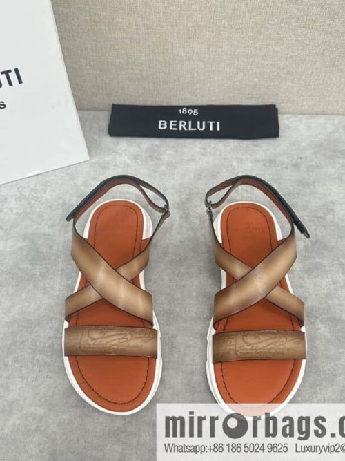 Berlut Bruti 2024 summer sandals new collection, inspiration new season, new Shadow leather sandals