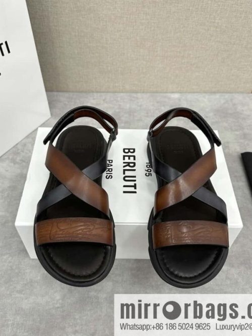 Berlut Bruti 2024 summer sandals new collection, inspiration new season, new Shadow leather sandals