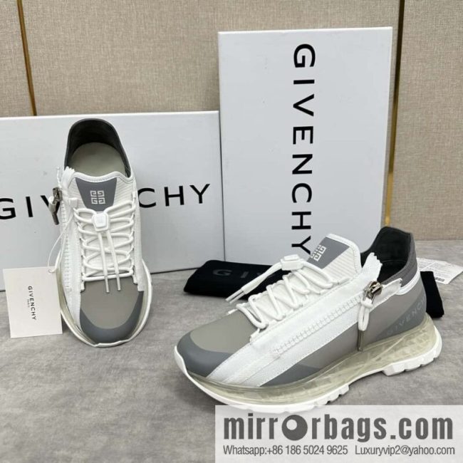 💋💍GVX New Givench * Givenchy SPECTRE Jogging Low Top Zipper Casual Shoes Sneakers