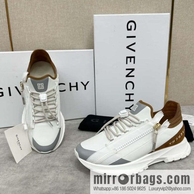 💋💍GVX New Givench * Givenchy SPECTRE Jogging Low Top Zipper Casual Shoes Sneakers