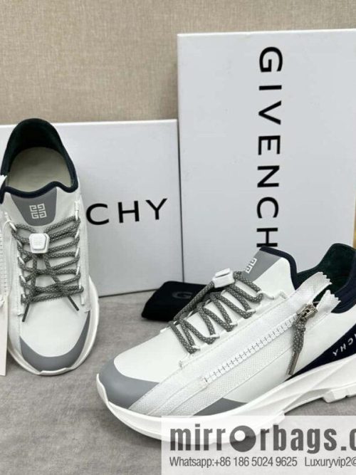 💋💍GVX New Givench * Givenchy SPECTRE Jogging Low Top Zipper Casual Shoes Sneakers