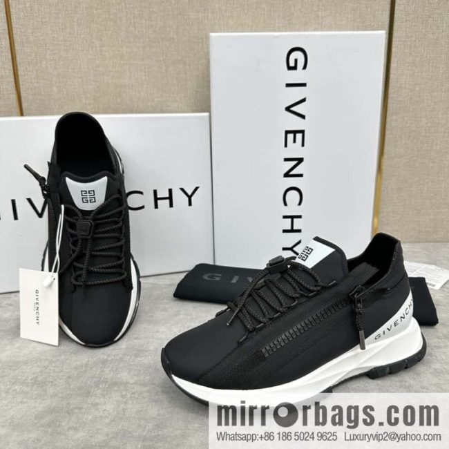 💋💍GVX New Givench * Givenchy SPECTRE Jogging Low Top Zipper Casual Shoes Sneakers
