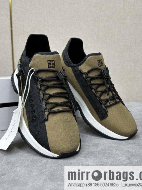 💋💍GVX New Givench * Jifan~ Xi SPECTRE Jogging Low Top Zipper Casual Shoes