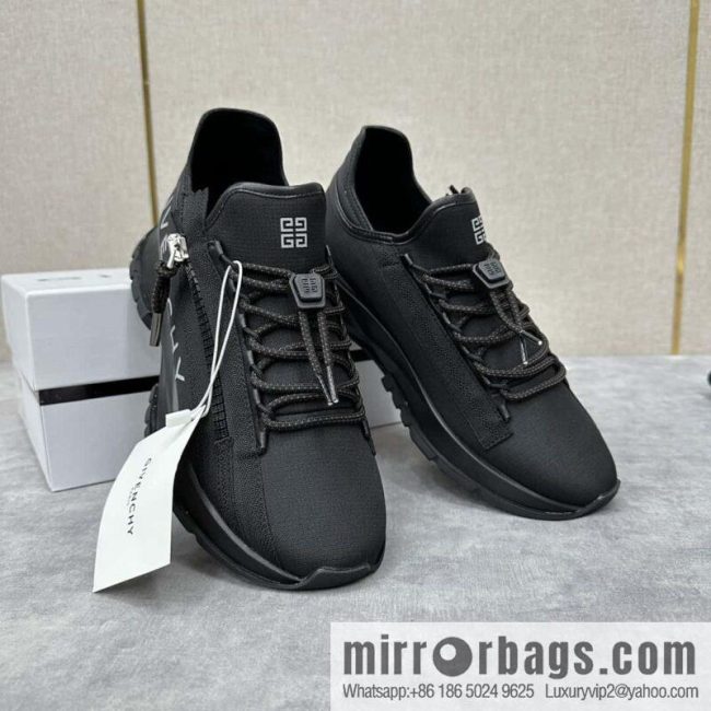 💋💍GVX New Givench * Jifan~ Xi SPECTRE Jogging Low Top Zipper Casual Shoes