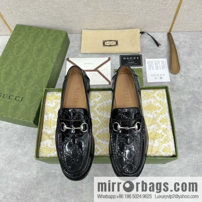 💋💍G Home New Products Men\'s \"G Metal Buckle Loafers\"