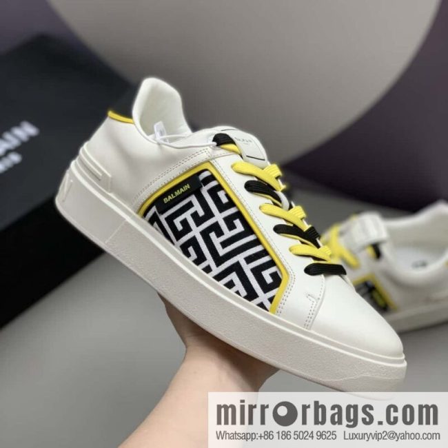 BALMAIN 🔥 men\'s casual white shoes