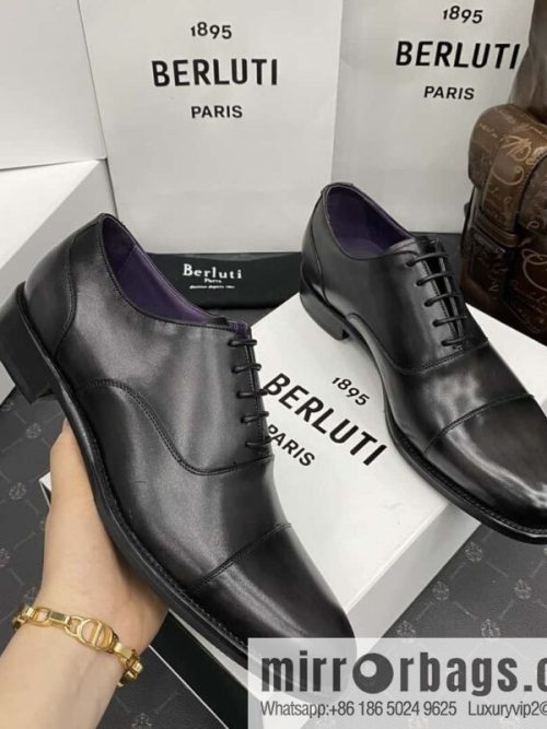 Hot Sale Returns Burlut Galet Hand Polished Cowhide Oxford Shoes