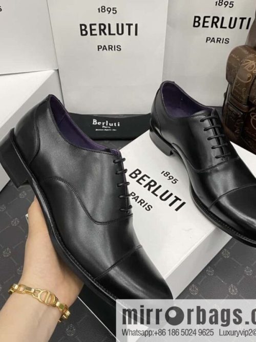 Hot Sale Returns Burlut Galet Hand Polished Cowhide Oxford Shoes