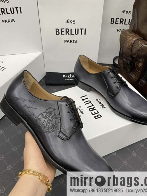 Hot Sale Returns Burlut Galet Hand Polished Cowhide Oxford Shoes