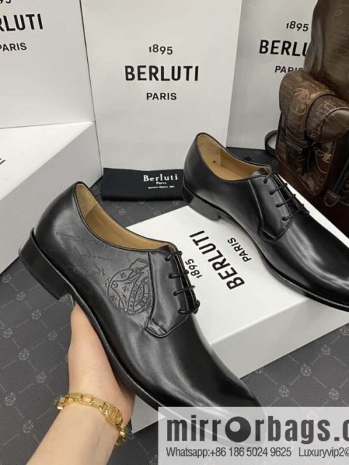 Hot Sale Returns Burlut Galet Hand Polished Cowhide Oxford Shoes