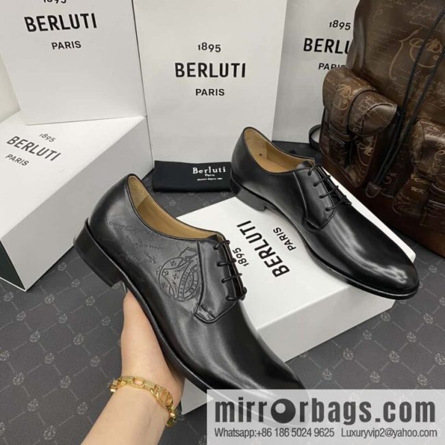 Hot Sale Returns Burlut Galet Hand Polished Cowhide Oxford Shoes