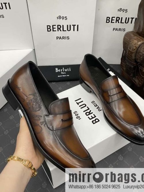 Hot Sale Returns Burlut Galet Hand Polished Cowhide Oxford Shoes
