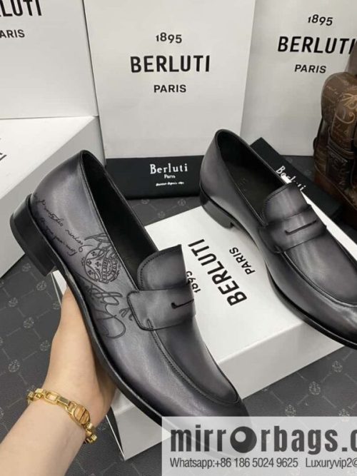 Hot Sale Returns Burlut Galet Hand Polished Cowhide Oxford Shoes