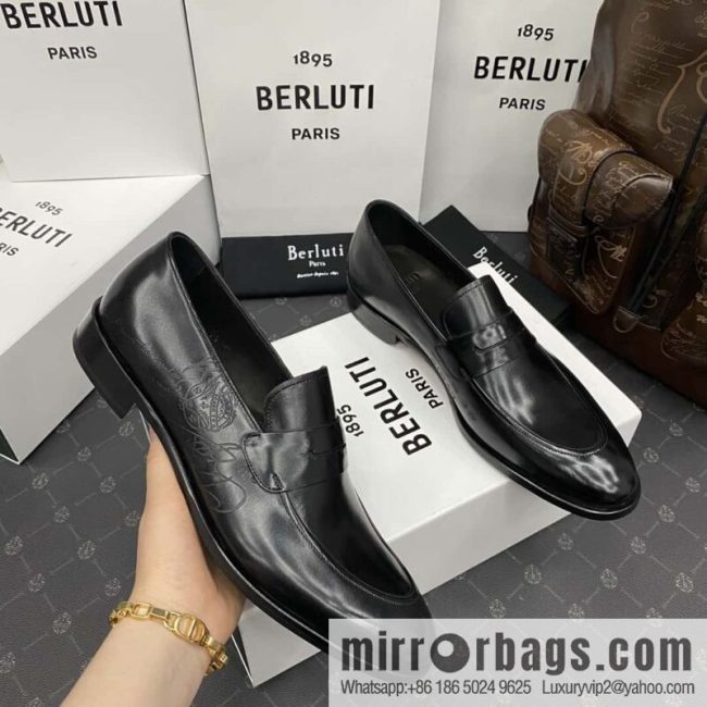 Hot Sale Returns Burlut Galet Hand Polished Cowhide Oxford Shoes