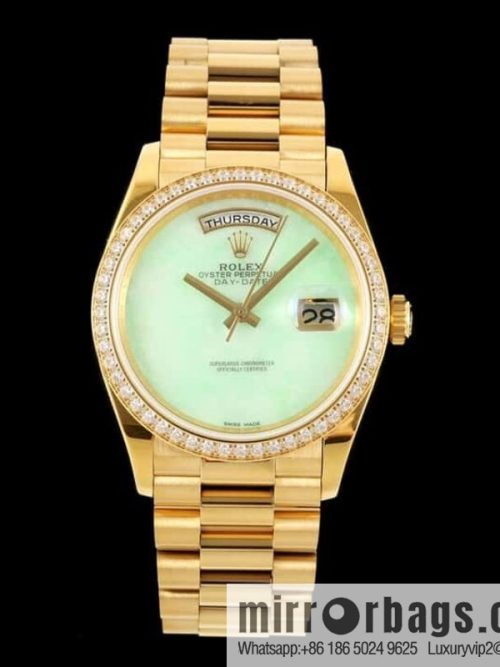 ROLEX Rolex Sunday 36mm DD Jewel Disc Series Watch