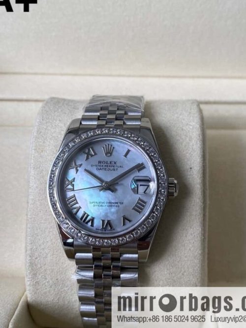 Factory New Rolex Rolex Women\'s Oyster Diary Watch 31mm