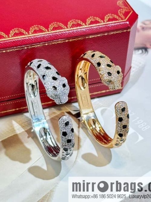 ❗️CNC version ❗️ ☀️ delivery of a full set of Cartier packaging ☀️ Cartier Cartier full diamond leopard bracelet ☀️