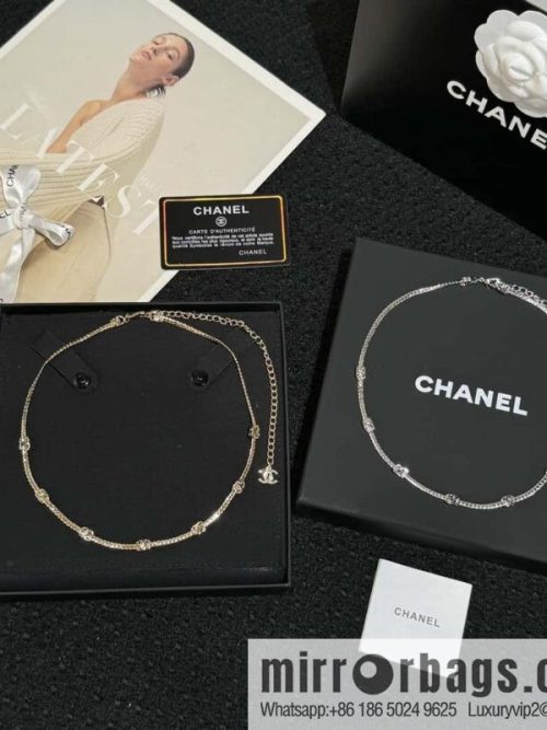 ❗️New ❗️☀️ New ☑️ Chanel 7 double c snake bone necklace ☀️