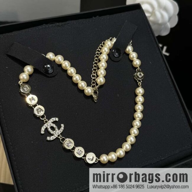 wsxc1726246107391_0-800x800ie01qmem4wi62054_20250630020930.jpg ❗️New ❗️ Chanel necklace ☀️ new ☑️ Chanel double c pearl necklace ☀️