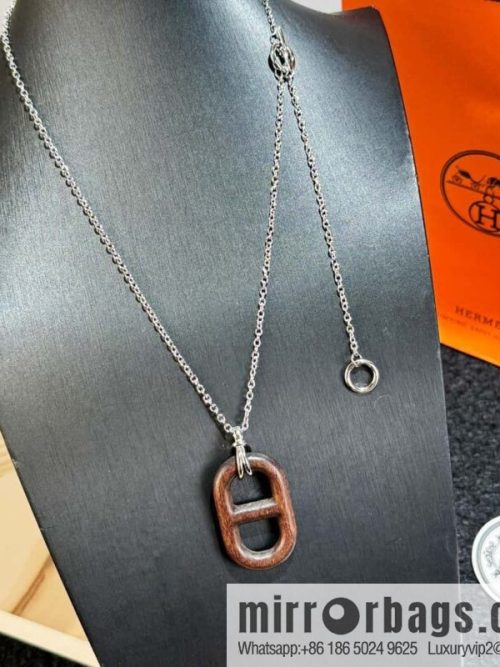 ❗️New ❗️ New ☑️ Hermès HERMES Pig Nose Chaine d\'Ancre Necklace