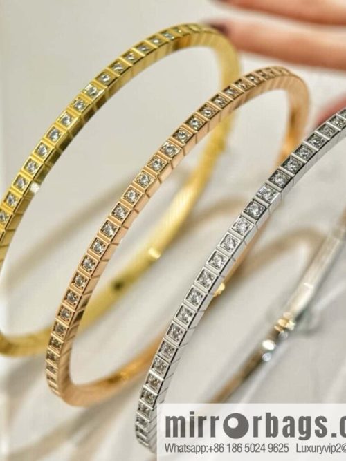 ❗️New ❗️ full diamond, Chopard ICE CUBE series small square bracelet