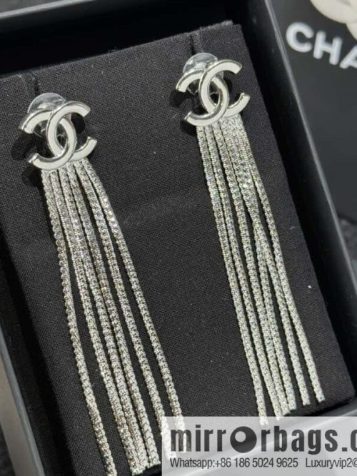 ❗️New ❗️☀️ new ☑️ chanel c2 double c tassel earrings ☀️