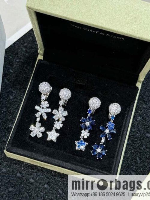 ❗️New ❗️ ☀️ Van Cleef & Arpels A Midsummer Night\'s Dream Folie des Pres Earrings Earrings ☀️