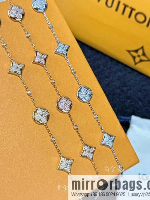 ❗️New ❗️ ☀ Louis Vuitton COLOR BLOSSOM BB MULTI-PATTERN Full Diamond LV Bracelet ☀
