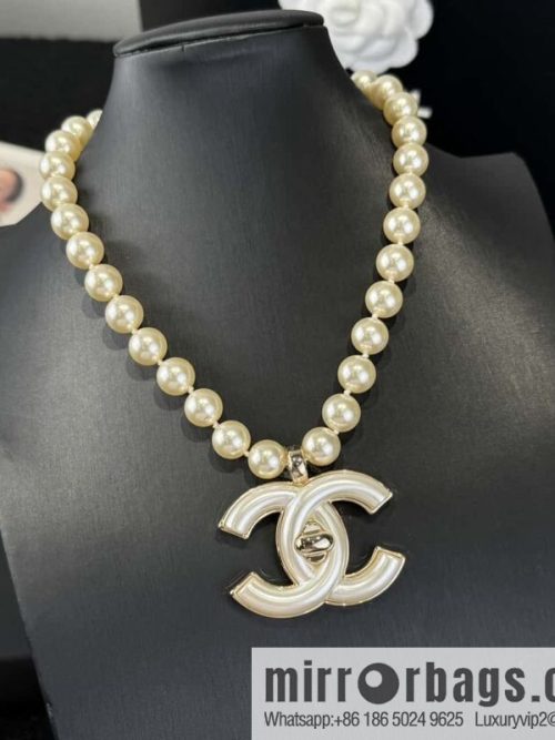 ❗️New ❗️☀️ New ☑️ Chanel Double C Pearl Necklace ☀️