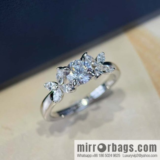 ❗️New ❗️ GRAFF Double Butterfly Single Diamond Ring