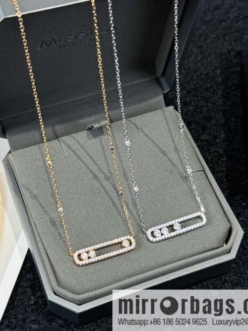 ❗️New ❗️ ☀️ Messika Three Diamond Glossy Necklace ☀️