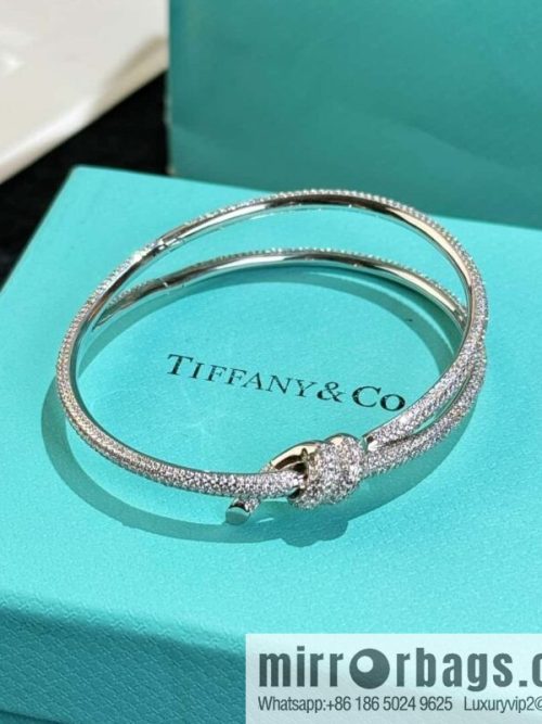 ❗️New ❗️ TIFFANY & Co. Tiffany Knot Series Bow Full Diamond Bracelet