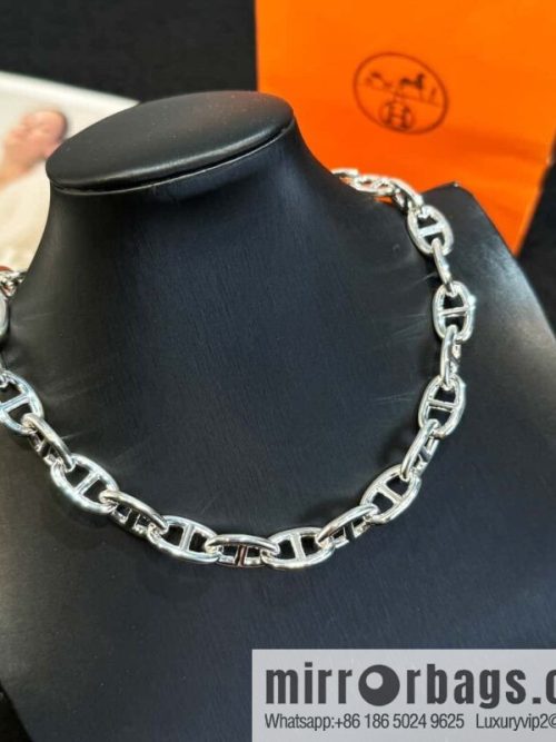 ❗️New ❗️ New ☑️ Hermès HERMES Pig Nose Chaine d Ancre Necklace