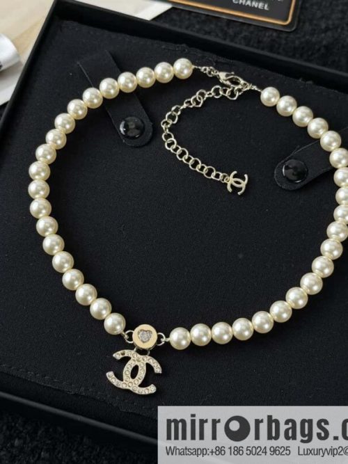 ❗️New ❗️☀️ New ☑️ Chanel Double C Pearl Necklace ☀️