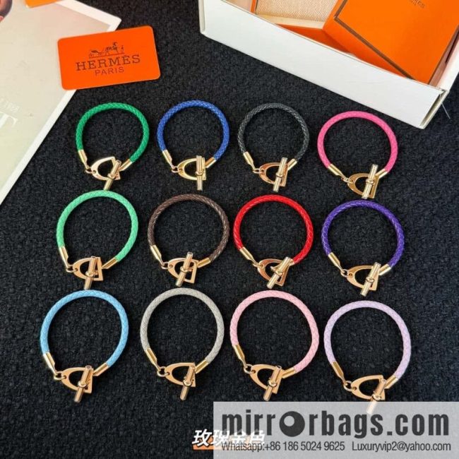 ❗️New ❗️ Rose Gold New ☑️ Hermès HERMES Etrier Horseshoe Bracelet