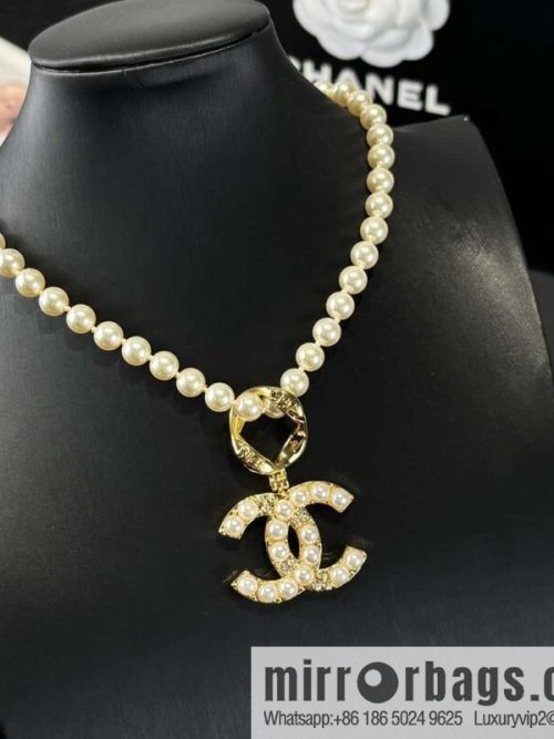 ❗️New ❗️☀️ New ☑️ Chanel Double C Pearl Necklace ☀️
