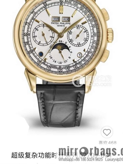 2025 original replica mold opening Patek. Philippe super complex function chronograph series watch