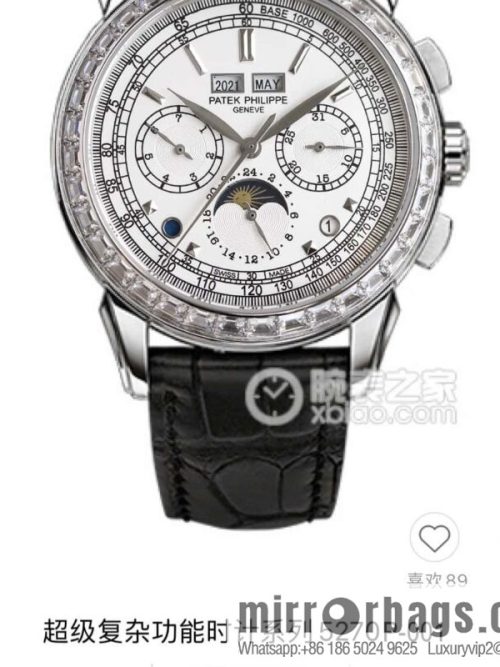 2025 original replica mold opening Patek. Philippe super complex function chronograph series watch