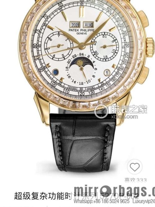 2025 original replica mold opening Patek. Philippe super complex function chronograph series watch