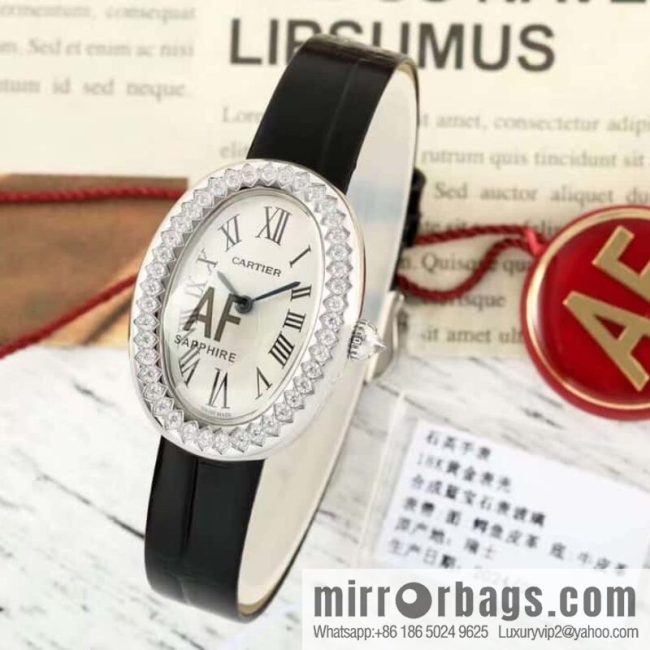 AF-Cartier Baignoire Bath Series Swiss Quartz Movement BAIGNOIRE DE CARTIER Watch