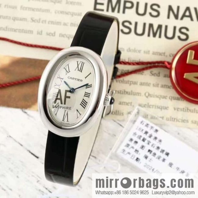 AF-Cartier Baignoire Bath Series Swiss Quartz Movement BAIGNOIRE DE CARTIER Watch