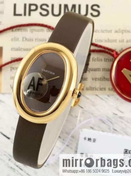 AF-Cartier Baignoire Bath Series Swiss Quartz Movement BAIGNOIRE DE CARTIER Watch