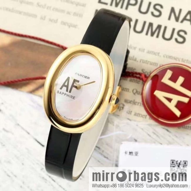 AF-Cartier Baignoire Bath Series Swiss Quartz Movement BAIGNOIRE DE CARTIER Watch
