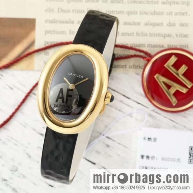 AF-Cartier Baignoire Bath Series Swiss Quartz Movement BAIGNOIRE DE CARTIER Watch